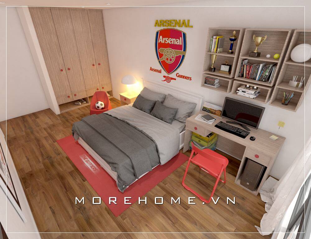 Phòng ngủ bé trai đẹp